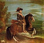 Philip IV on Horseback by Diego Rodriguez de Silva Velazquez